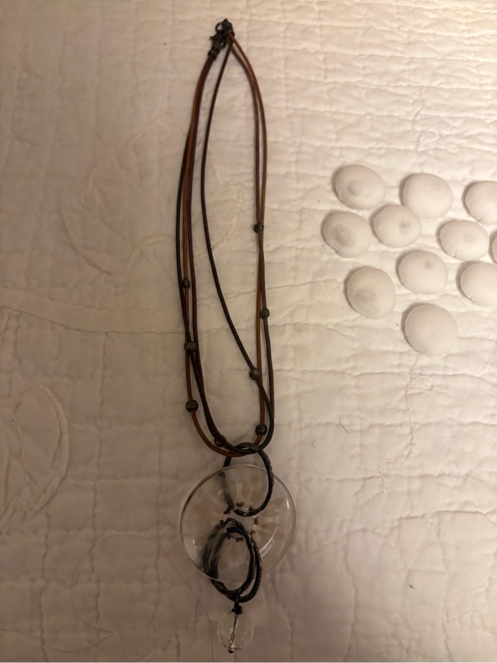 Retired Silpada cord and pendant